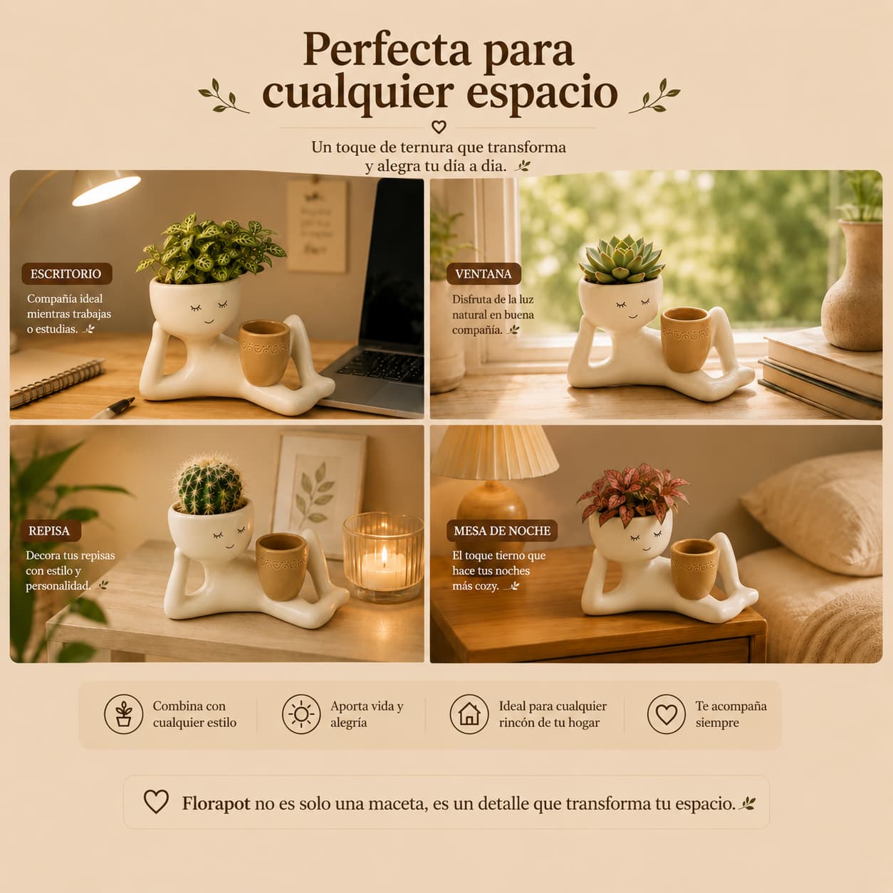 Maceta suculenta Florapot™